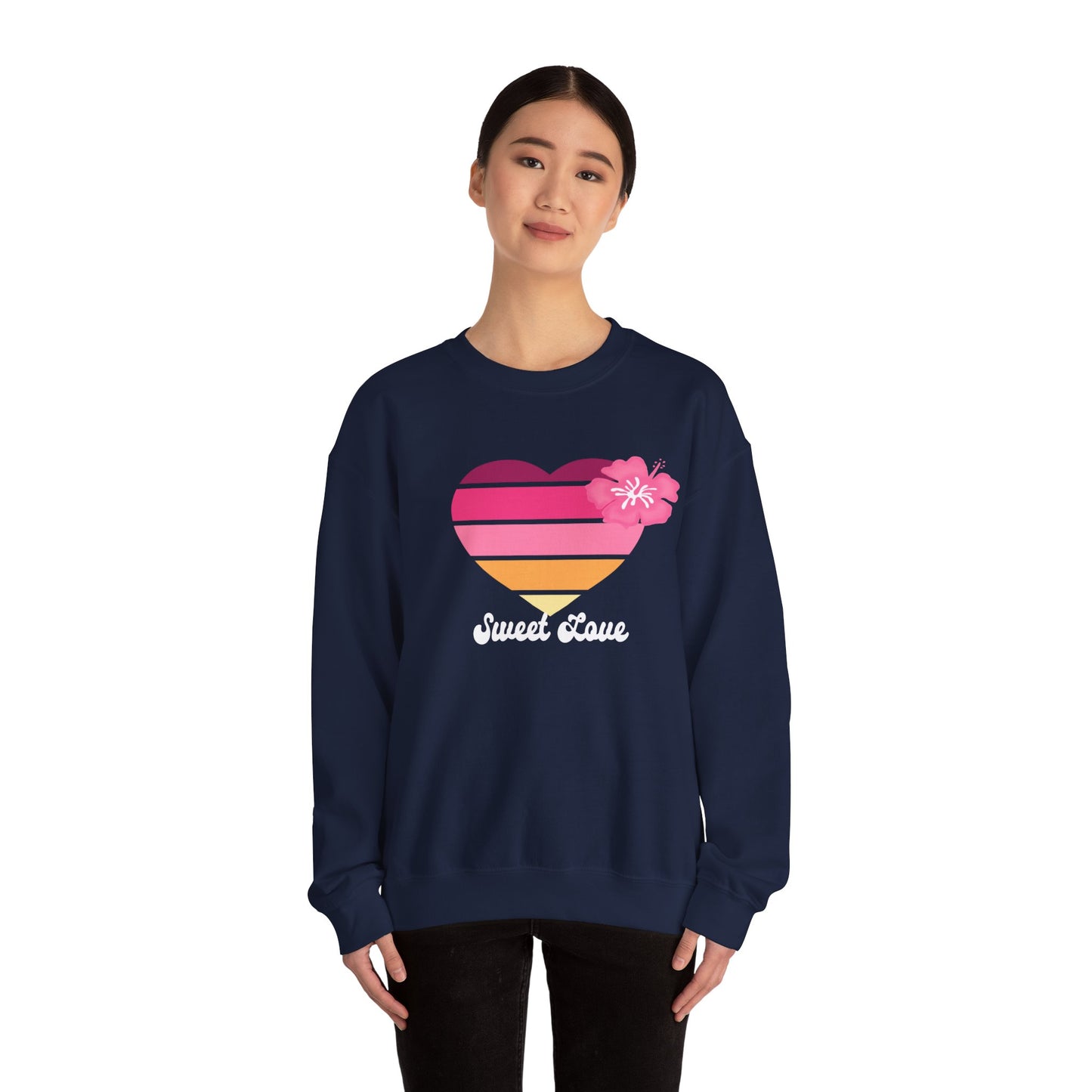 LoveGroove Vintage Vibes Sweatshirt Valentine's Day