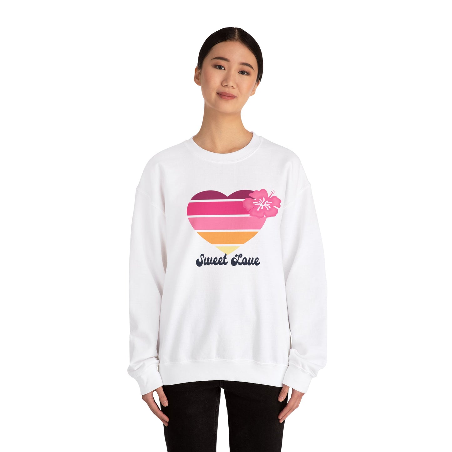 LoveGroove Vintage Vibes Sweatshirt Valentine's Day