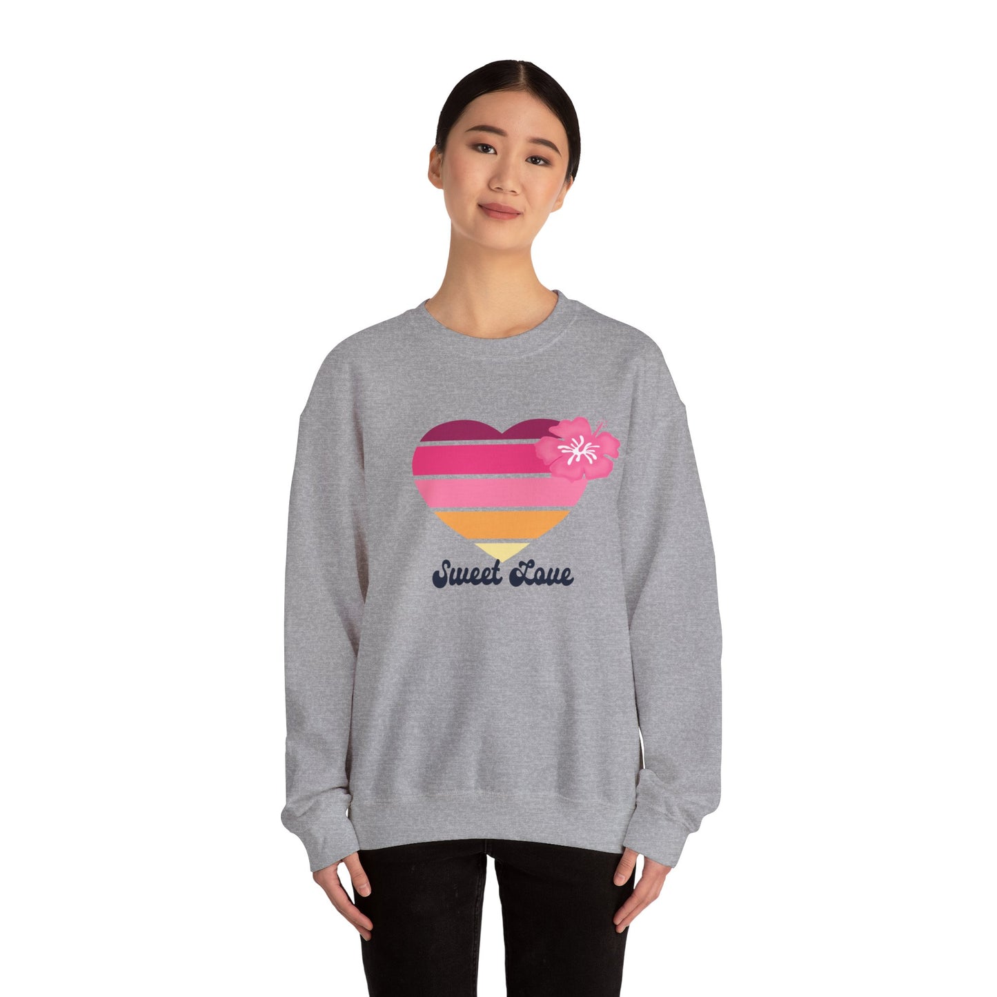 LoveGroove Vintage Vibes Sweatshirt Valentine's Day